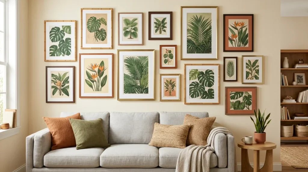 Create a Tropical Gallery Wall